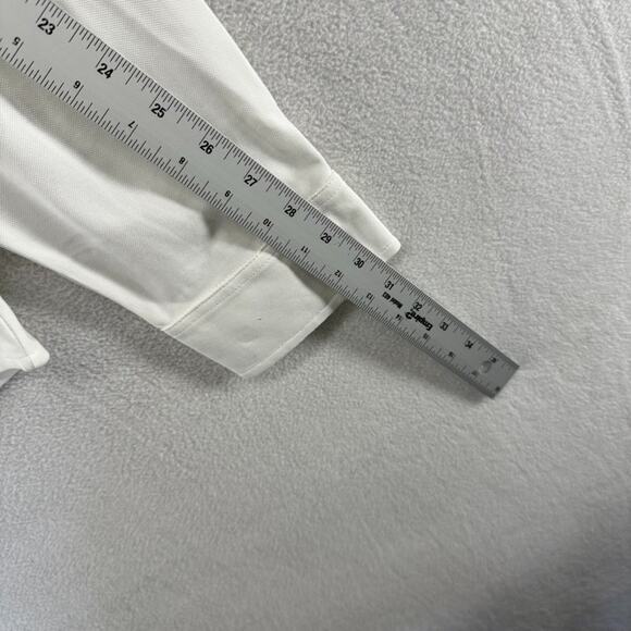 Texas A&M Shirt men's Medium White A&M University Performance Knit Button NEW - Picture 7 of 11